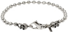 Emanuele Bicocchi Silver Ball Chain Bracelet