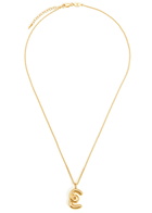 Missoma E Initial 18kt Gold-plated Necklace