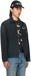 Enfants Riches Déprimés Black Distressed Jacket