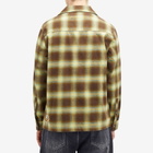 Magic Castles Men's Cisco Flannel Shirt in Chestnut Check Flannel