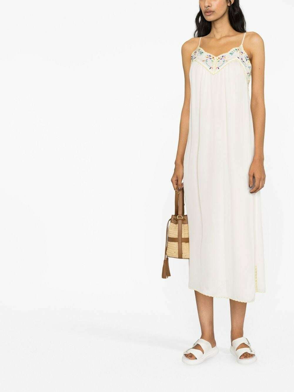 SEE BY CHLO - Embroidered Slip Dress See by Chloe SEE BY CHLO - Embroidered Slip Dress See by Chloe