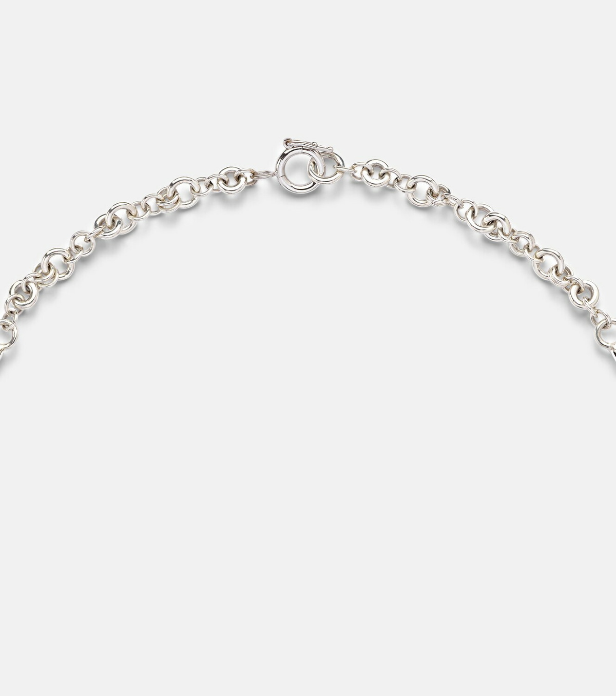 Spinelli Kilcollin Helio Tria sterling silver and 18kt gold necklace