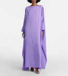 Taller Marmo Mila off-shoulder crêpe cady kaftan