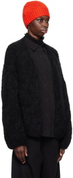 CASEY CASEY Black Shirt Cardigan
