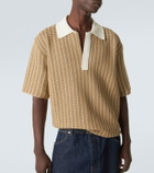 Jil Sander Knitted cotton polo shirt