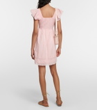 LoveShackFancy Athalia cotton mini dress