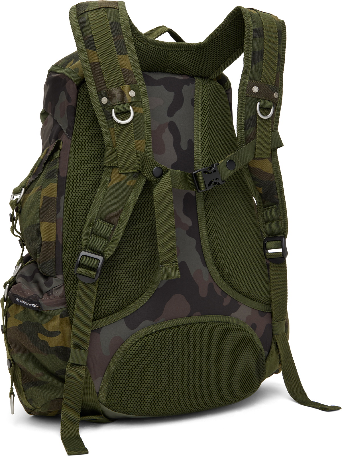 Andersson Bell Green Camouflage Berlin Backpack Andersson Bell