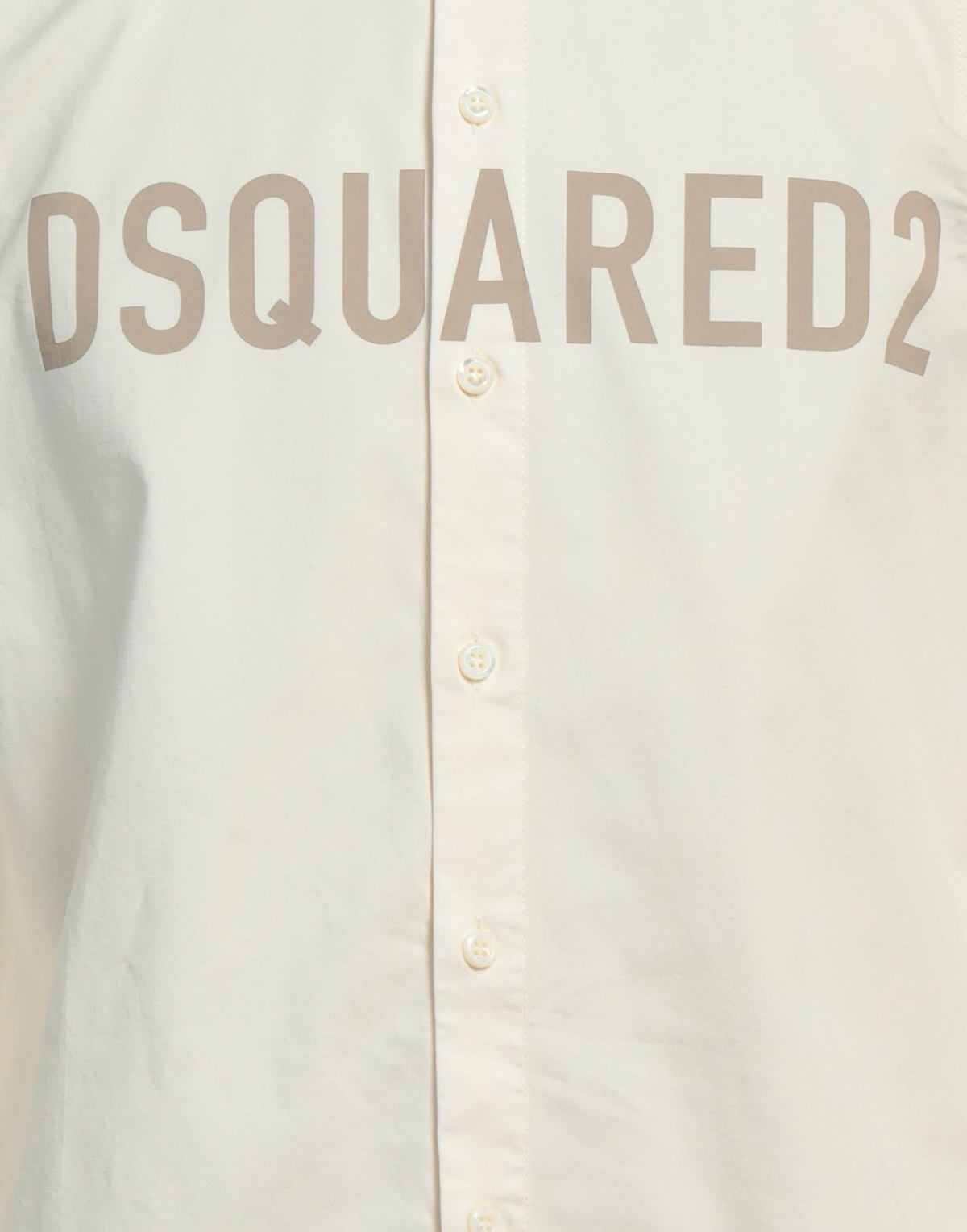 Dsquared2 Mens Shirt Cream