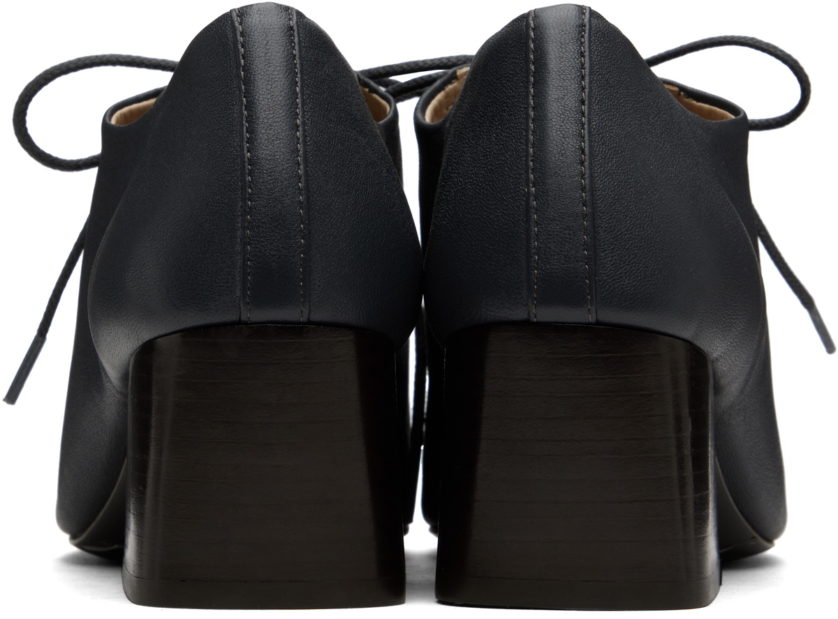 LEMAIRE Gray Classic Derby Heels Lemaire