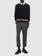 THOM BROWNE All Over Cable Stitch Classic Sweater