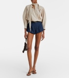 Frame The Shell denim shorts