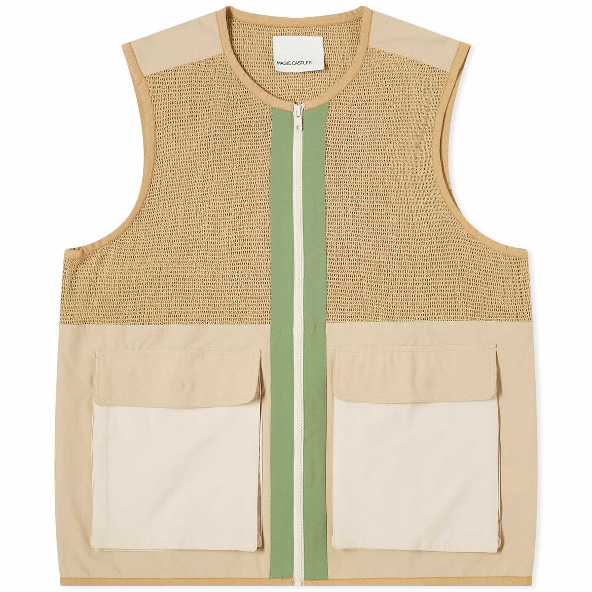 Magic Castles Men's Beyond Vest in Stone Multi