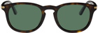 Cartier Tortoiseshell Acetate Signature C de Cartier Sunglasses