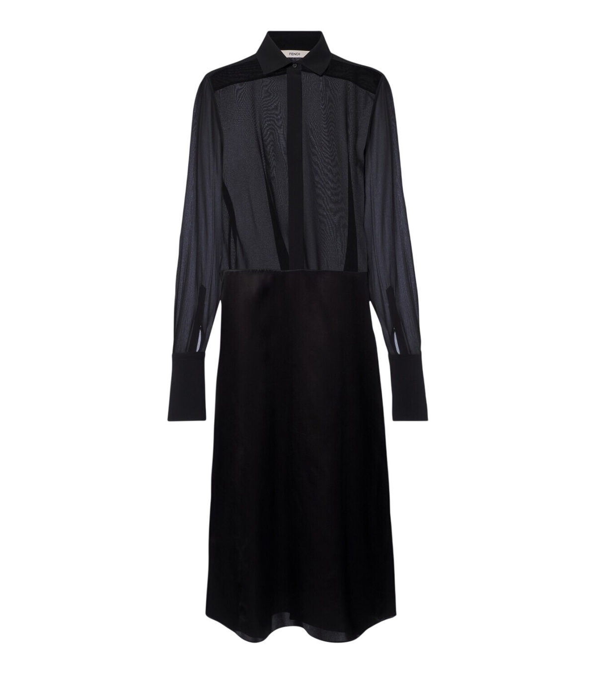 Sister Jane Ara Collar Cotton Midi Dress Black And White Sister Jane