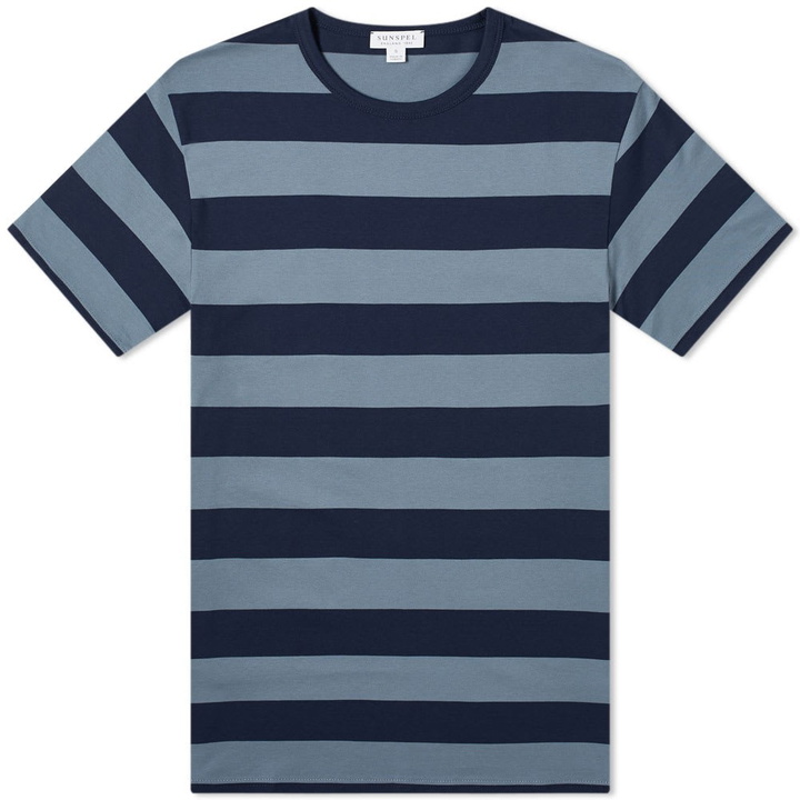 Photo: Sunspel Broad Stripe Classic Tee