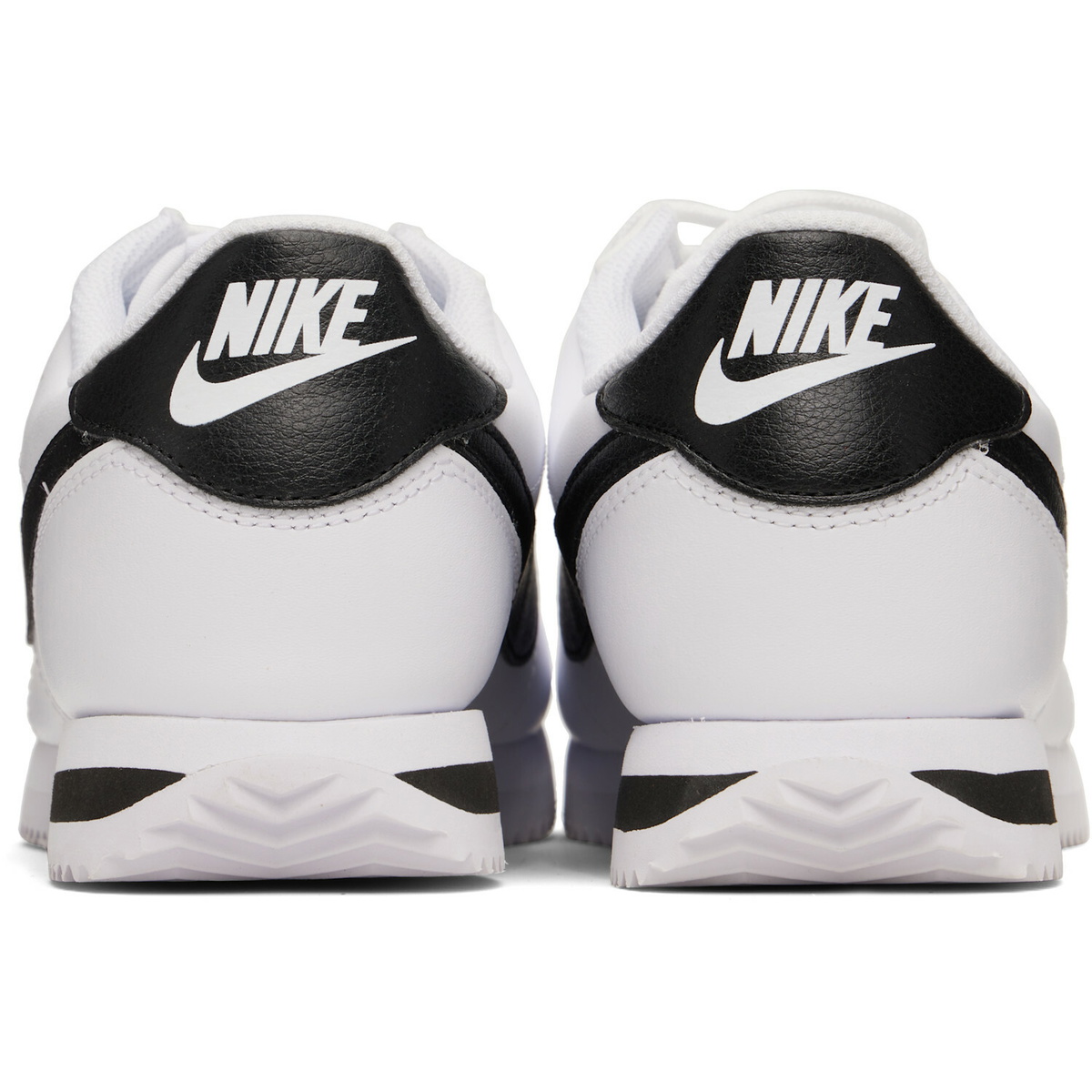Nike White Cortez Leather Sneakers