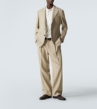 Magnanni Woven leather penny loafers