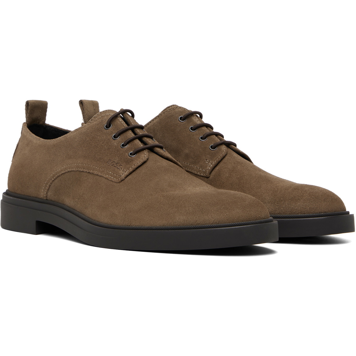 BOSS Brown Suede Derbys
