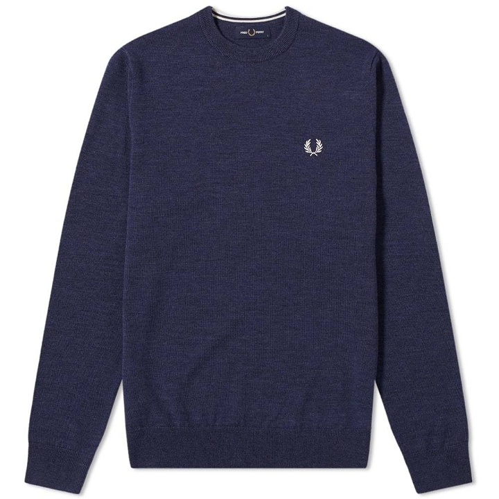 Photo: Fred Perry Authentic Classic Crew Knit
