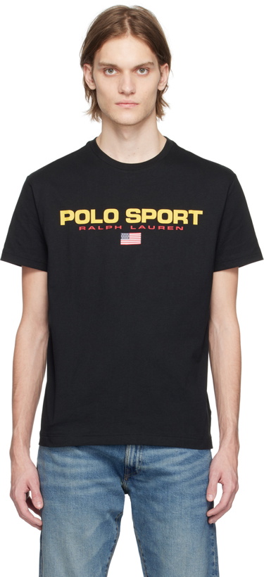 Photo: Polo Ralph Lauren Black 'Sport' T-Shirt
