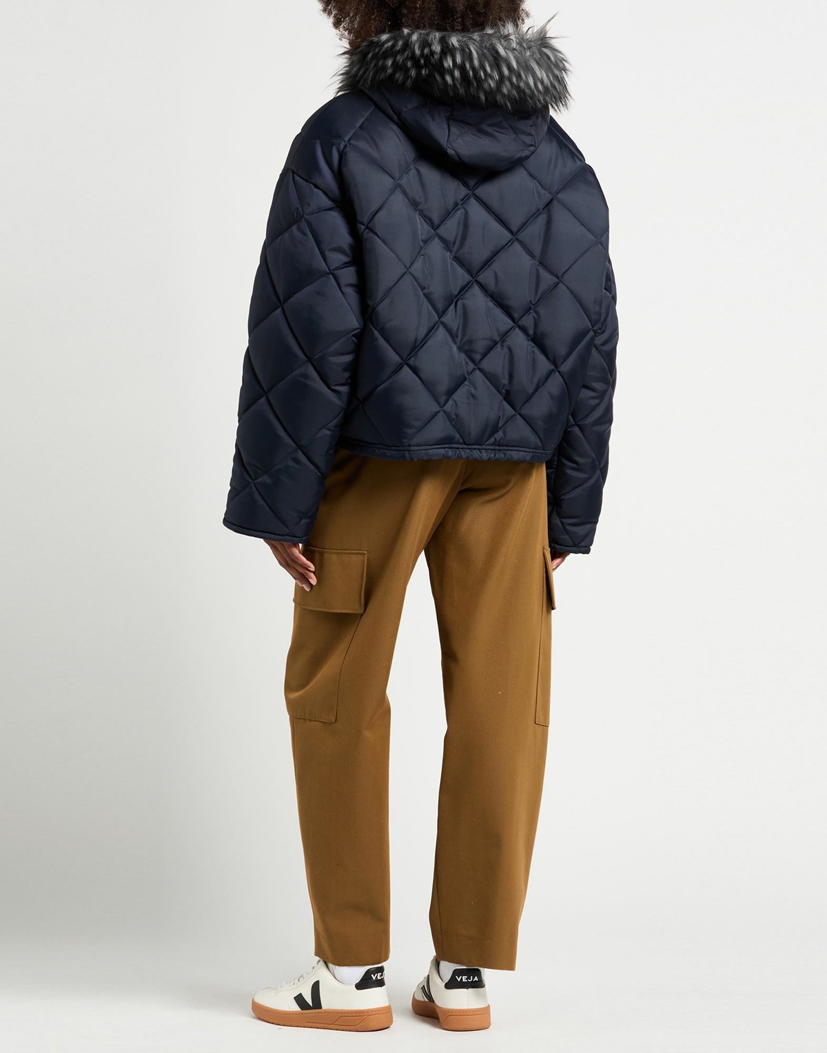 Dolce & gabbana Womens Puffer in Navy