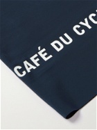 CAFE DU CYCLISTE - Augustine Mesh-Panelled Jersey Cycling Bib Shorts - Blue