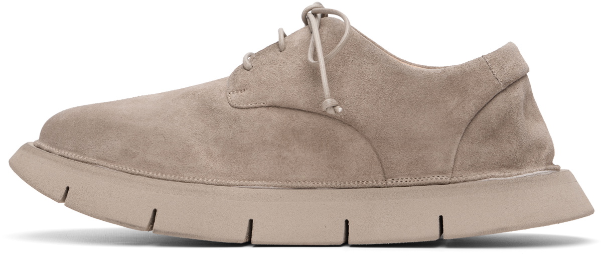 Marsèll Taupe Intagliata Derbys