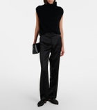 Jardin des Orangers Turtleneck wool and cashmere sweater vest