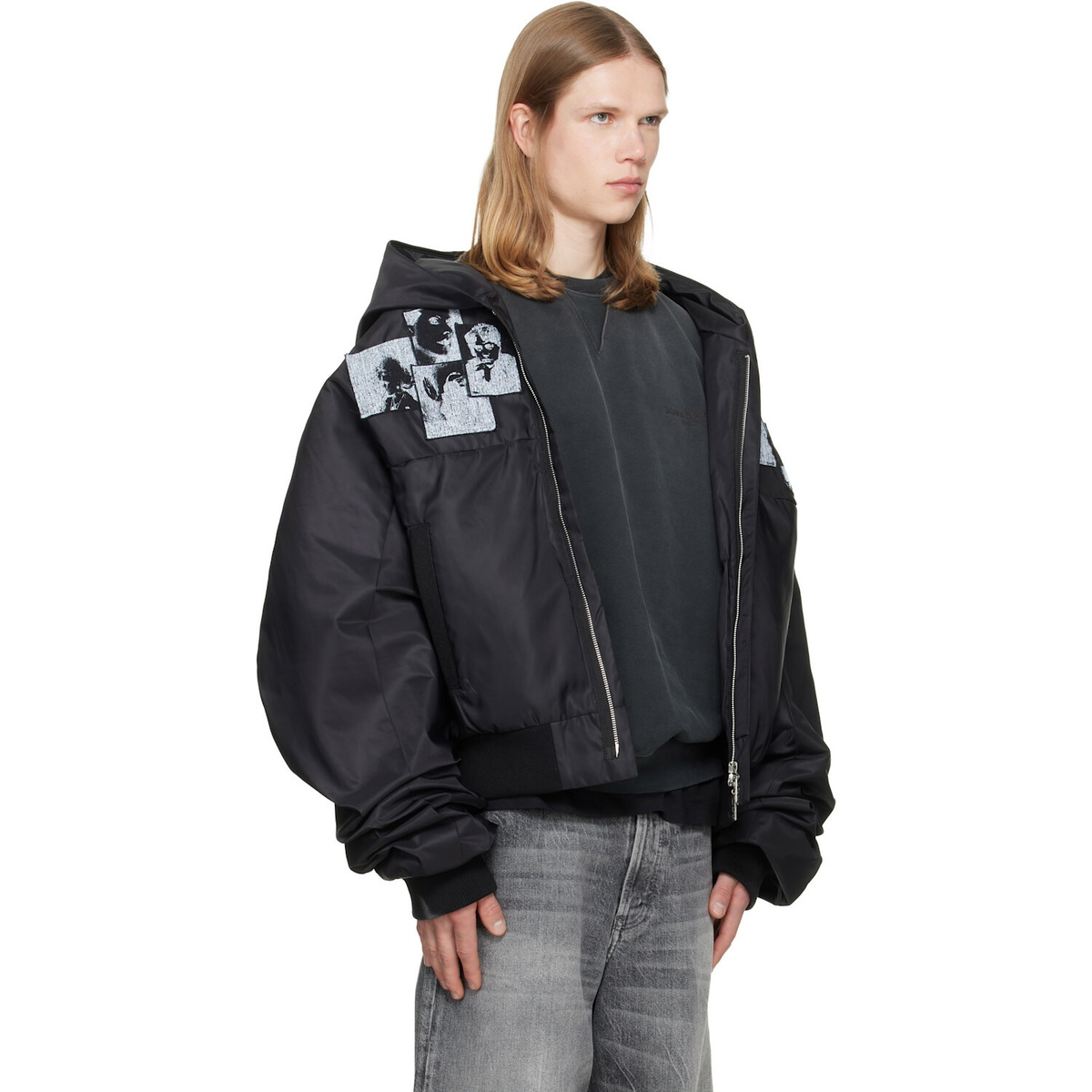 Rivington Roi Rebis Black Mentalists Bomber Jacket