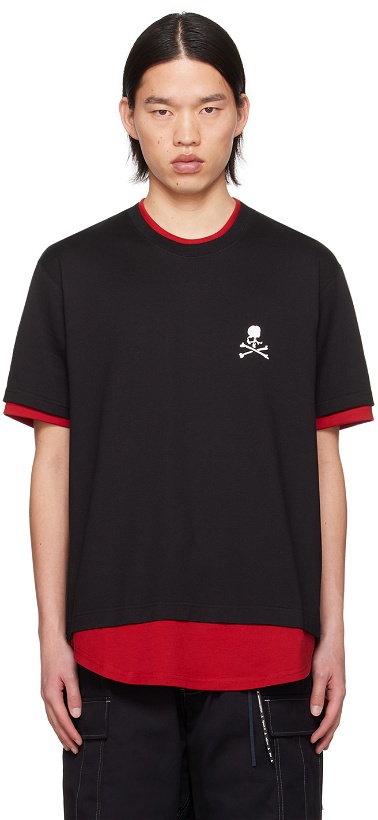 Photo: mastermind JAPAN Black & Red Layered T-Shirt
