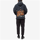 Stone Island Shadow Project Men's Printed Popover Hoody in Black