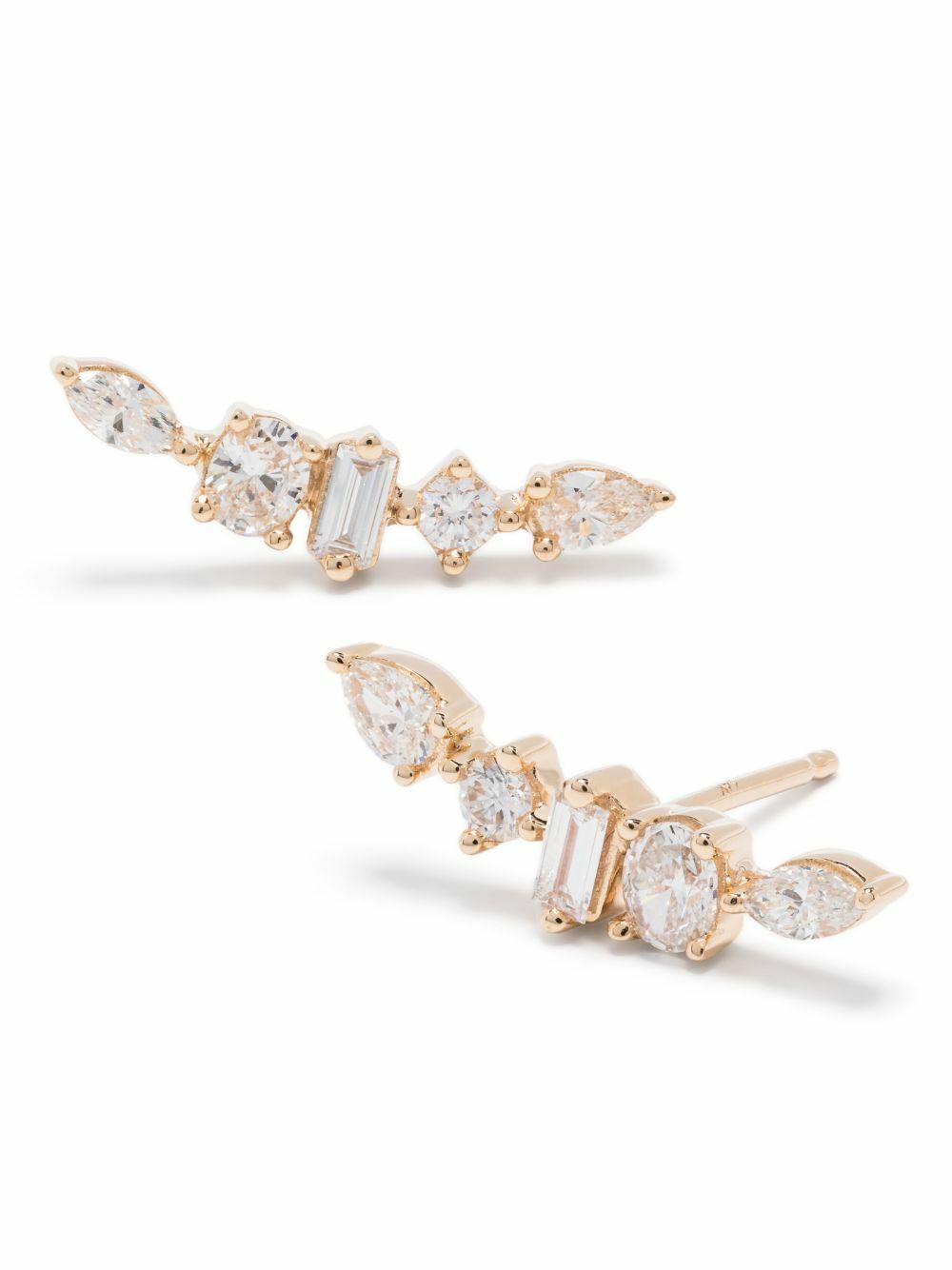 Dana Rebecca Designs 14K Yellow Gold Diamond Stud Earrings