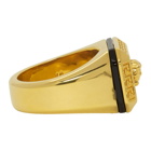 Versace Gold Medusa Square Ring