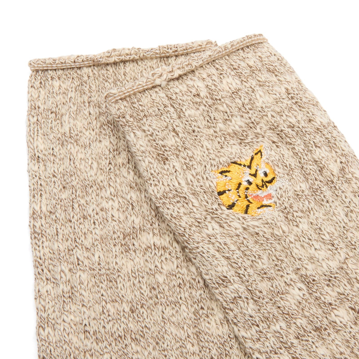Rostersox B Tiger Socks in Beige