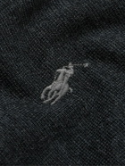 Polo Ralph Lauren - Camp-Collar Merino Wool Cardigan - Gray