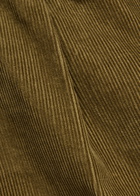Drake's Tapered-leg Corduroy Trousers Khaki