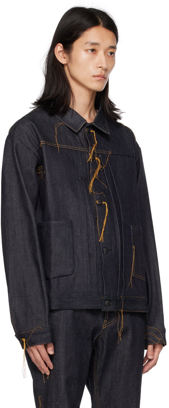 NEEDLES Indigo M.W. Denim Jacket Needles