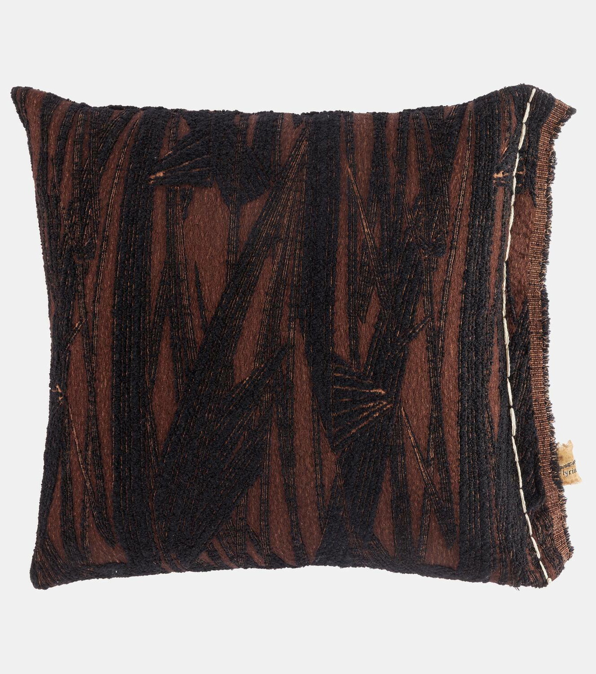 The House of Lyria Ciria embroidered cotton-blend cushion