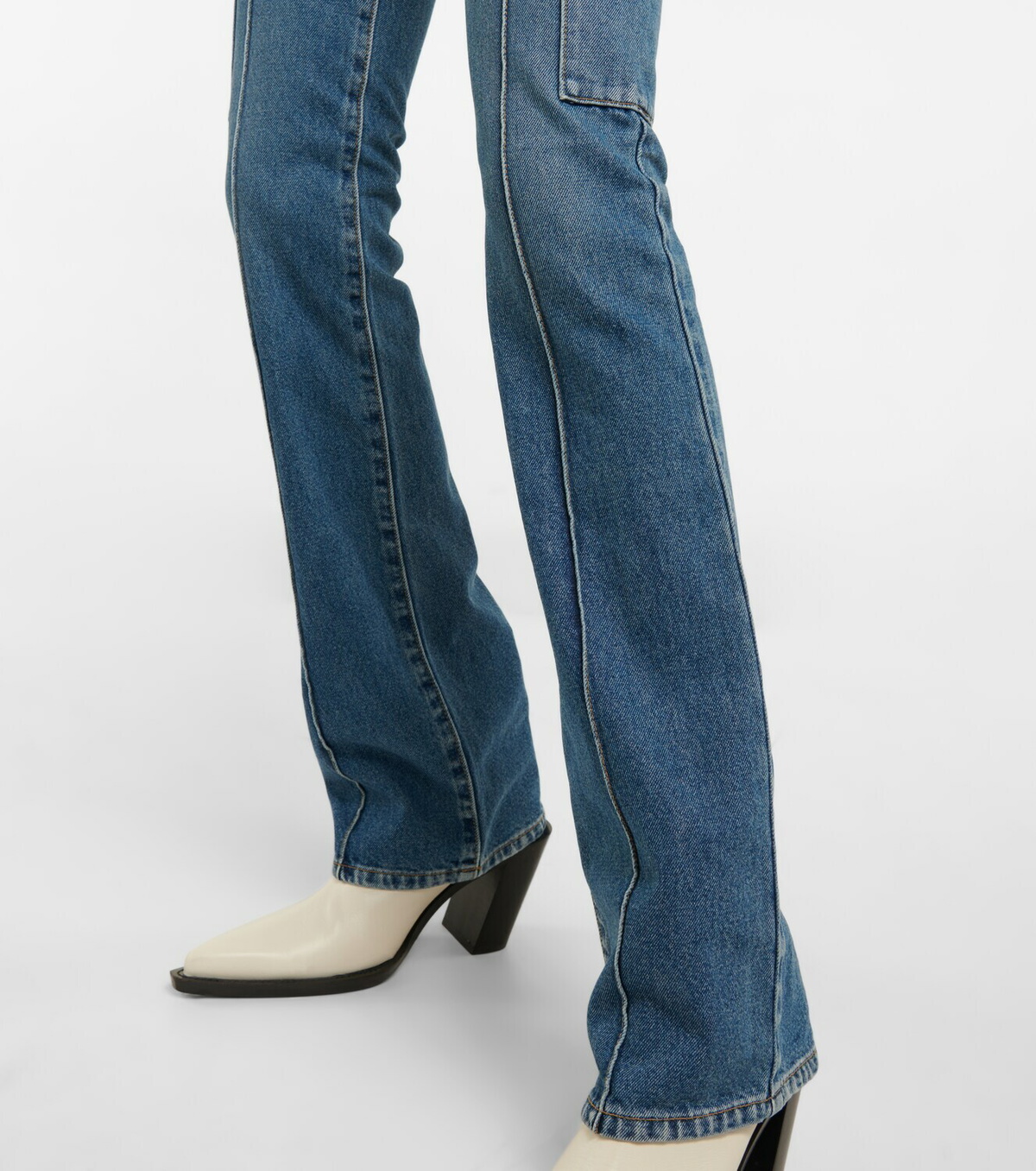 Petar Petrov Genadio low-rise flared jeans