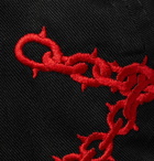 Resort Corps - Embroidered Cotton-Twill Baseball Cap - Black