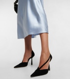 Gia Borghini - Gia/Rhw Rosie 34 suede pumps