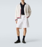 Thom Browne 4-Bar cotton piqué polo shirt
