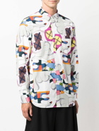 COMME DES GARÇONS SHIRT - Cotton Printed Shirt