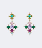Jennifer Behr Jovanny embellished gold-plated earrings