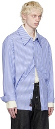 Commission Blue Board Stripe Shirt