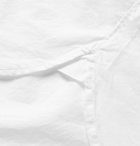 Alex Mill - Button-Down Collar Cotton Half-Placket Shirt - White