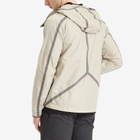 Klättermusen Men's Ansur Hooded Wind Jacket in Dove Raven