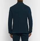 Boglioli - Midnight-Blue Slim-Fit Unstructured Stretch-Cotton Corduroy Suit Jacket - Men - Midnight blue