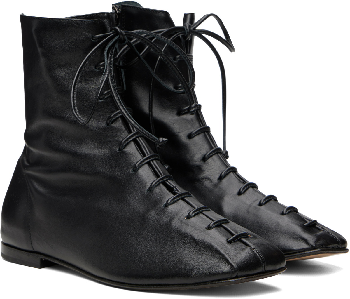 HEREU Black Plegada Boots
