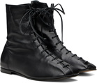 HEREU Black Plegada Boots